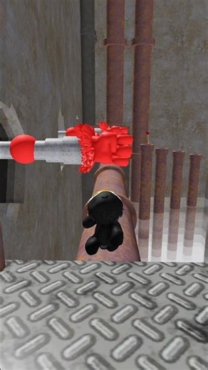 Gugugaga vs The Carnival of terror Obby 😂#roblox #shorts
