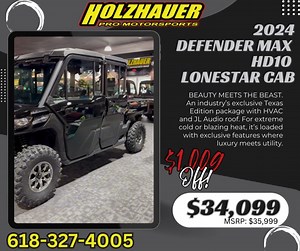 c Discover the 2024 Can-Am® Defender MAX Lone Star Cab HD10!  Get...