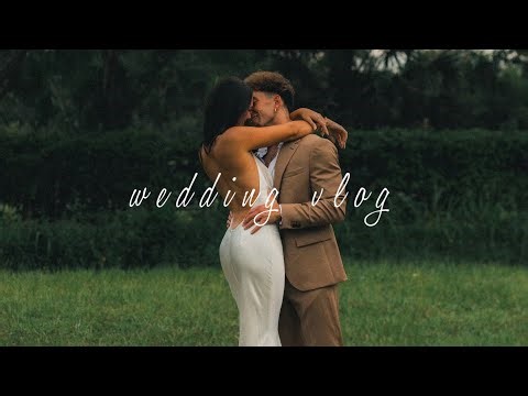 WEDDING DAY VLOG! GETTING READY!!