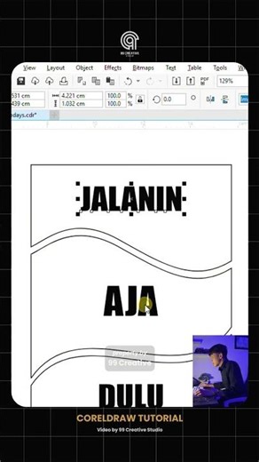 CorelDraw Tips | Use Envelope #coreldraw #begginers #graphicdesigner