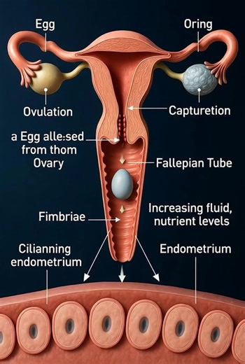 Do you know how a single egg can change everything? 🧬 Watch this powerful 3D journey and see how fertilization actually happens. #BeginningOfLife #FertilizationProcess #OvulationCycle #ReproductiveHealth #MedicalReels #BiologyEducation #3DVisualization #AnatomyFacts #LearnOnReels #ScienceContent #TrendingNow | awm official