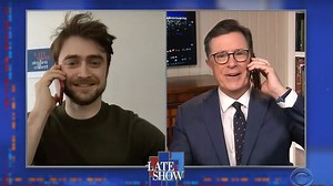 Daniel Radcliffe And Stephen Colbert's Video Chat Is Fraught With Hilarious Technical Issues