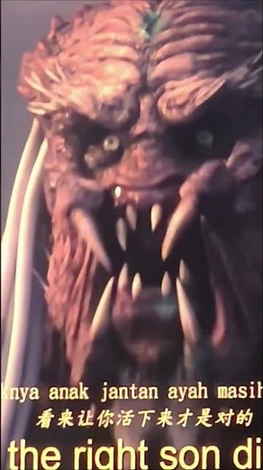 predator last fight scene#trending #shorts