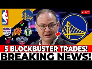 NBA SHOCK: SIGNINGS + 5 TRADE RUMORS! GOLDEN STATE WARRIORS NEWS