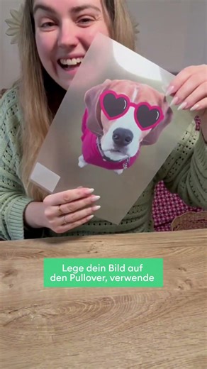 Haustier auf Hoodie drucken 🐶 DIY mit Cricut ✂️