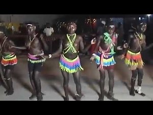 breast naked dancing from isolated tribe in Munich.