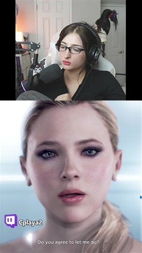 Detroit: Become Human Streamer's Emotional Moment