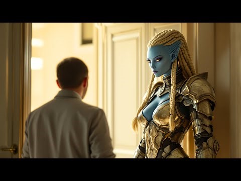 The Most Beautiful Alien Warrior in the Galaxy Stood at My Door… Her Request Was Unbelievable.