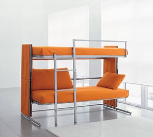 DOC sofa bunk bed by Clei London UK