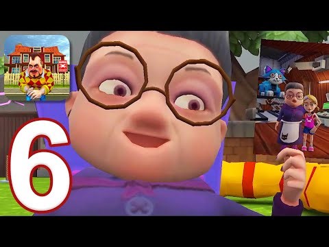 Dark Riddle: Scary Neighbor - Gameplay Walkthrough Part 6 - Mrs. Agatha (iOS, Android)