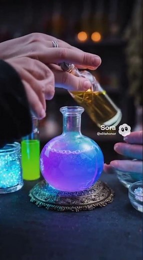 Magical Potion Mixing ASMR in 4K | Hypnotic Alchemy & Relaxing Sounds