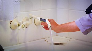 How to fix a leaking tap > Leaking taps can cost you a lot of money. Which is why we asked council's Team Leader for Water Networks Todd Brodie to show us how to fix a leaking tap. Stopping a leak can save you bucket loads of water and money. | Mackay Regional Council