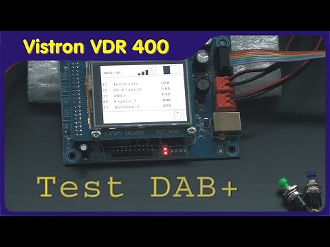 Test DAB+ kit Vistron VDR 400 - digital radio part 1/2