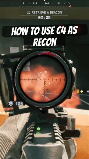 How to use your C4 when running Recon on battlefield 6 #battlefield6 #bf6 #gaming