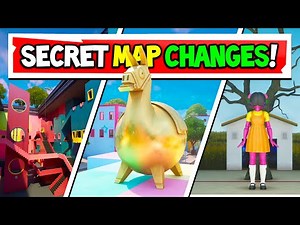 Fortnite Squid Games All Map Changes & Easter Eggs! (Reload)