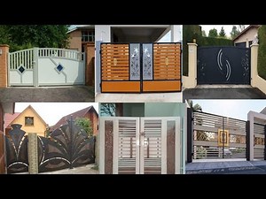Top 50 modern gate ideas // Main gate catalogue designs//grill gate and wooden gate designs