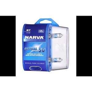 Narva H7 Headlight Bulb 12V 55W Sapphire Plus 50 2Pce - 48525BL2