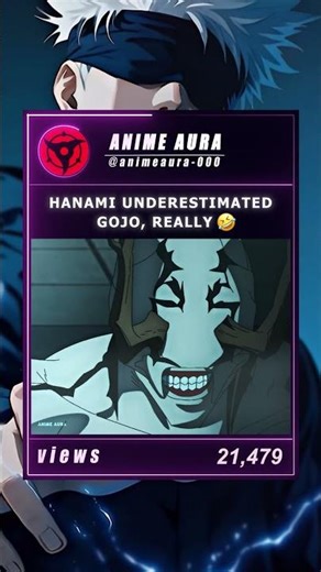 Gojo Killed Hanami 🔥