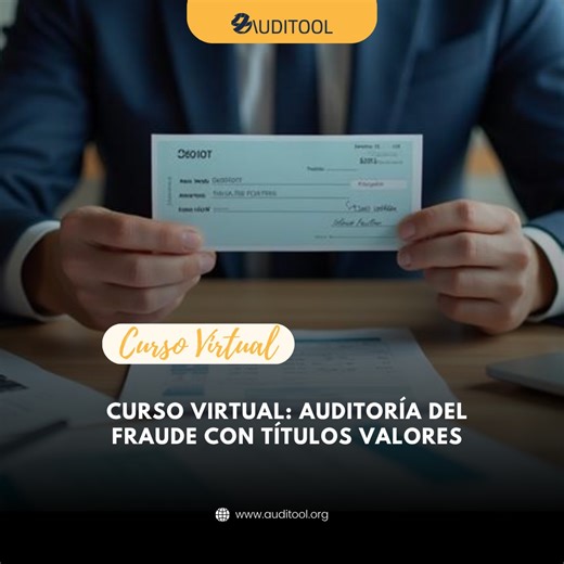 💼🔍 ¡Detecta el fraude donde menos lo esperas! Aprende a identificar maniobras como el uso de información privilegiada, estacionamiento de acciones y manipulación de precios con nuestro curso virtual Auditoría del fraude con títulos valores. 🕵️‍♂️📉 👉 Domina las técnicas para prevenir riesgos financieros reales. 🎓 Accede aquí: https://tinyurl.com/yt78ufcb | Auditool