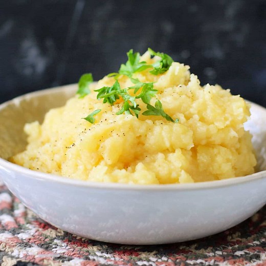 Slow Cooker Mashed Potatoes (Dairy Free).