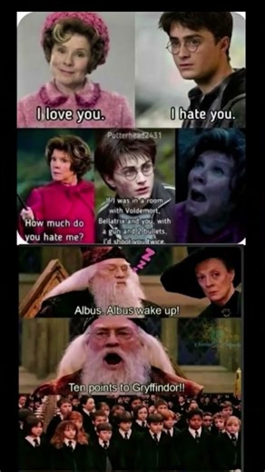 Harry Potter Funniest Moments 😂 | Dumbledore & Umbridge Savage Meme #shorts #memes #harrypotter