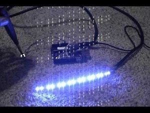LED Knight Rider using Arduino and Mini Led Modules