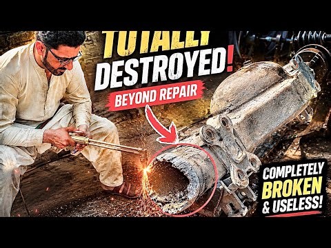 This Axle Was Completely Finished! Extreme Repair Process