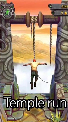 how to play temple run in mobile