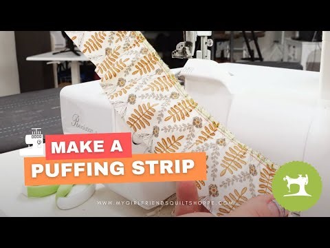 How to Make a Puffing Strip on Your Serger | Baby Lock Tutorial ✨