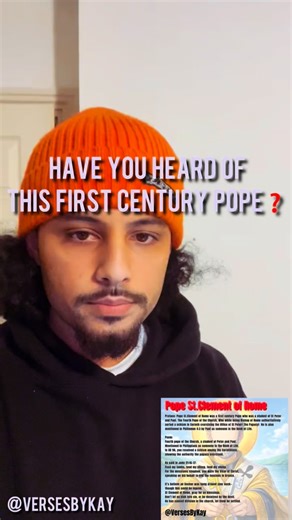 VersesByKay on Instagram: "@r.o.b_0 my narrator reads my Poem on St. Clement of Rome. Did you know Clement Epistles was copied into one of the earliest Biblical Manuscripts (Codices) Codex Alexandrinus. #biblefacts #catholicsaints #catholicpoetry #christianpoetry #versesbykay"