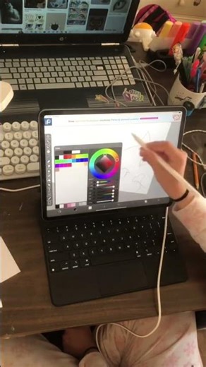 Drawing My Cats for a Custom YouTube Banner 🐾 | Part 1 (Sketching