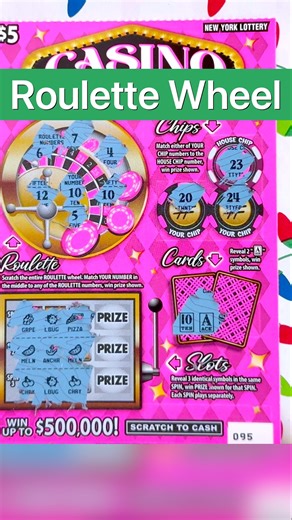 🎰 The Casino on a Scratch Off! #newyorklottery #scratchofftickets #shorts #scratchtherapy #casino