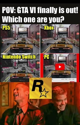 Meanwhile PC gamers… 💀 #gta #fyp
