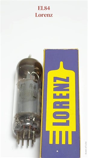 Rare EL84 Lorenz Tube from Early 50s