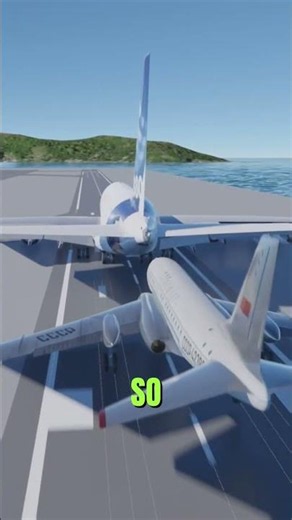 Plane crash landing 😮😮😮😮😮😮😮😮