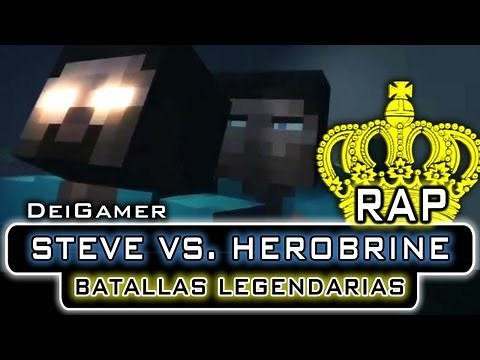 STEVE VS. HEROBRINE | BATALLAS LEGENDARIAS RAP