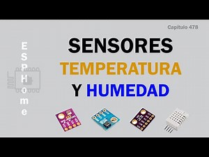 Sensores de TEMPERATURA y HUMEDAD con ESPHome
