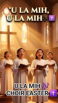 U LA MIH, U LA MIH ✝️ | Khasi Easter Choir Song 🎶#shorts#khasigospelsong