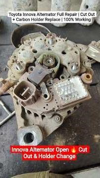 Innova Alternator Holder Khatam 😱 | Charging Problem Ka Asli Reason | Full Repair Video Problem Fix
