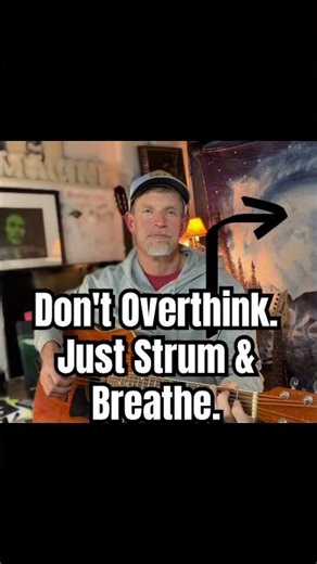 Tiny Guitar Trick for Calm—DON’T Overthink