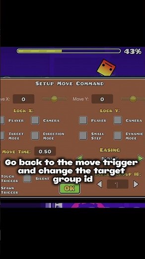 how to use move triggers in geometry dash #geometrydash #gd