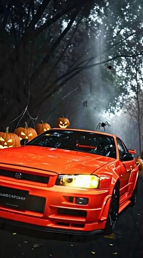 We Tried Halloween Decorating Our GTR