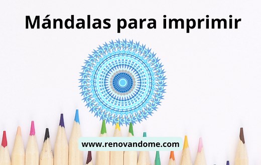 Descarga mandalas para imprimir y colorear en PDF GRATIS