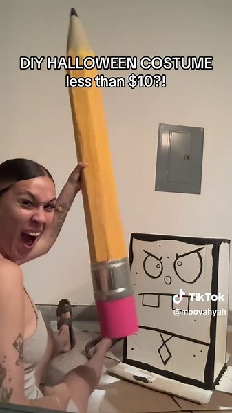 Create Your Own DIY Doodle Bob Costume for Halloween