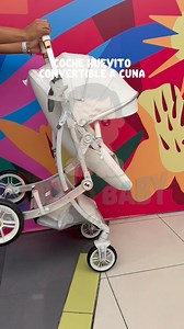 Coche Diseño Huevito Europeo- Coche convertible en moisés-cuna.- Plegable a un sólo paso (Retráctil).- Edad recién nacido (cuna hasta los 6 meses) a 4 años (coche) 2 en 1. - Vista de bebé a la calle o a la mamá.- 3 niveles de inclinación. (Echado, semi recostado, sentado).- 40 cm de ancho (capacidad superior a otros modelos)- Color disponible: Blanco y Camello | Tecno Baby Perú