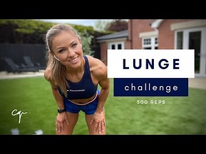 500 Rep Lunge Challenge | Bodyweight and Dumbbells