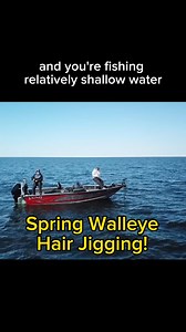 Springtime Walleye with hair jigs! https://omnia.direct/MoonTailJig | Lindner's Angling Edge