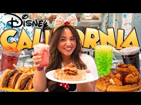 NEW TREATS AT DISNEYS CALIFORNIA ADVENTURE | FLO’S V8 CAFE NEW MENU | DISNEYLAND