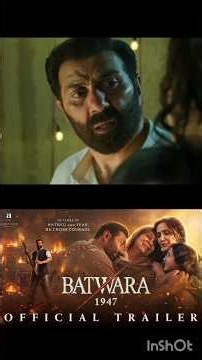 Batwara 1947 | Official Trailer | Shabana Azmi | Sunny Deol | Aamir Khan Productions | 14th Aug 2026