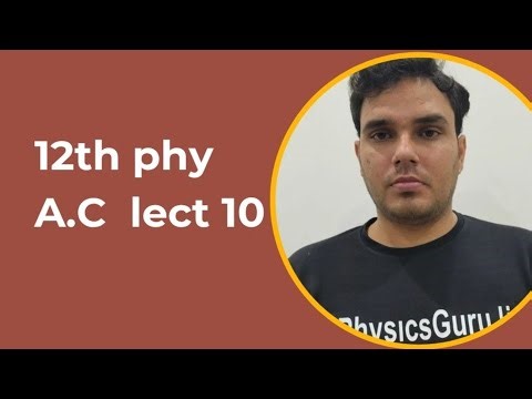 Parallel LCR circuit #jee